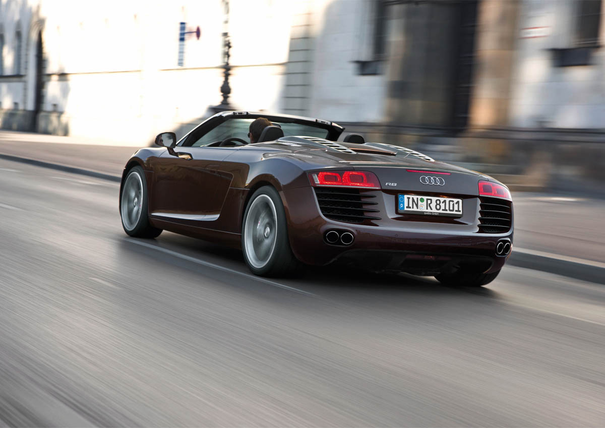 Audi R8 Spyder V8 4 2 Fsi Quattro Review Pictures Evo