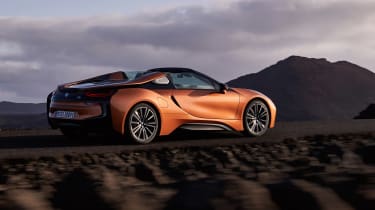 BMW i8 Roadster - rear quarter