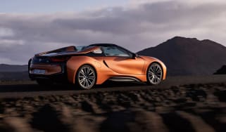 BMW i8 Roadster - rear quarter