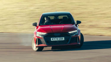 Audi RS3 v Toyota GR Yaris v Mercedes-AMG A45 S