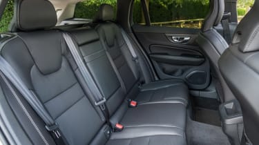Volvo V60 interior rear seats