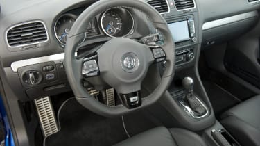 VW Golf R interior