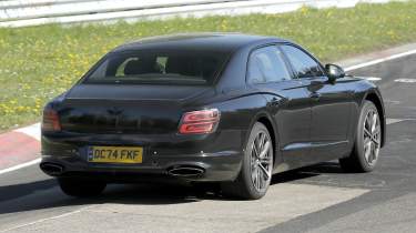 Bentley Flying Spur spied rear