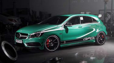 Mercedes A45 AMG tuned to 424bhp by GAD Motors