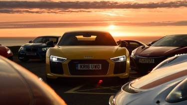 Audi R8 front