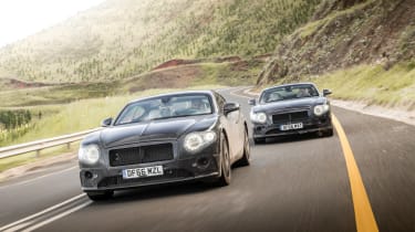 Bentley Continental GT prototypes