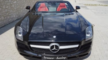 Mercedes SLS AMG Roadster Senner front view