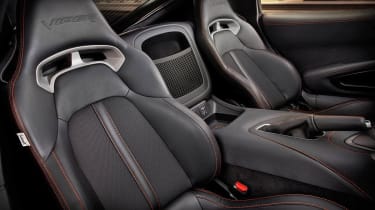 SRT Viper TA edition interior Sabelt sports seats