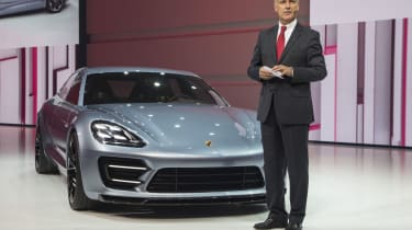 Porsche Panamera Sport Turismo at the Paris show