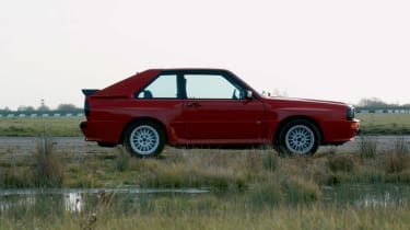 Audi Quattro - profile