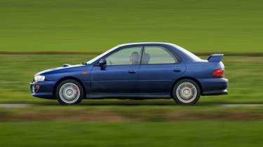 Subaru Impreza Turbo side