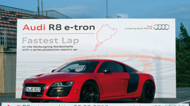 Audi R8 e-tron Nurburgring