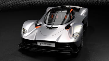 Aston Martin Valkyrie Q by AM - silver front