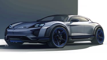 Porsche Mission E Turismo concept - sketch