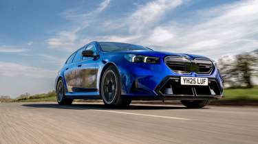BMW M5 Touring review front