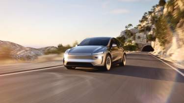 2025 Tesla Model Y front