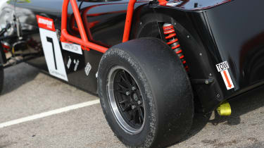 Caterham rear suspension