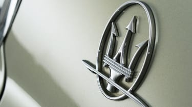 Maserati Quattroporte badge