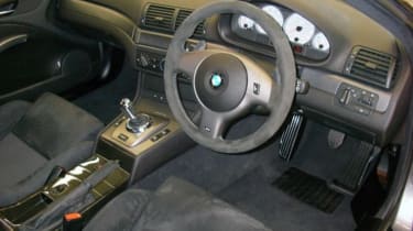 BMW M3 CSL cabin