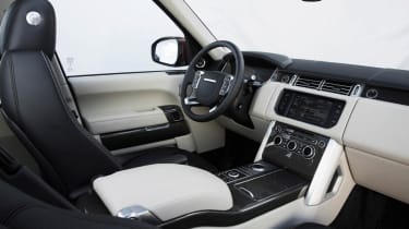 2013 Range Rover interior dashboard