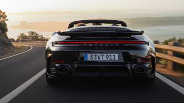 Porsche 911 Turbo S 992.2 rear