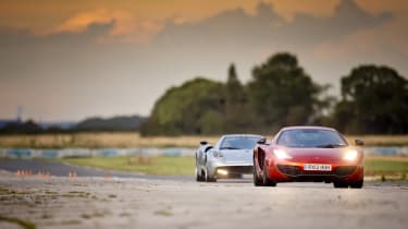 Pagani Huayra and McLaren 12C