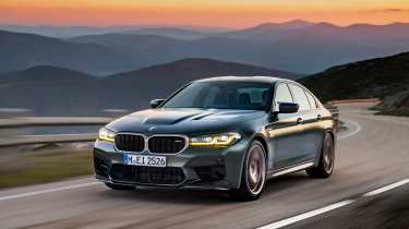 BMW M5 CS - front tracking