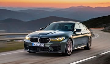 BMW M5 CS - front tracking