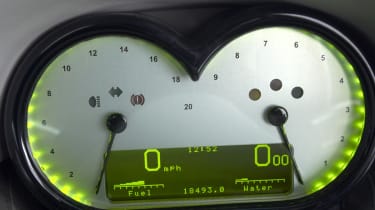 TVR T350 dashboard instruments