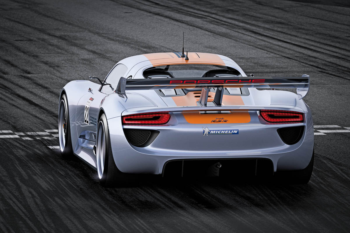 Porsche 918 RSR unveiled