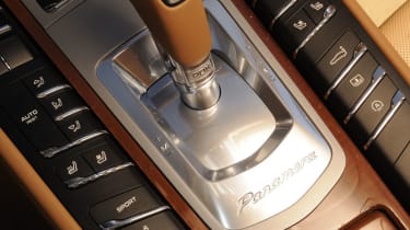 Porsche Panamera S console switches