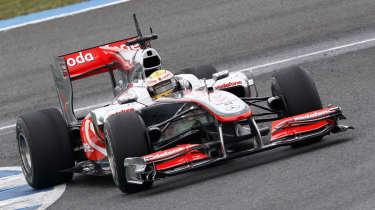 Formula 1 test latest