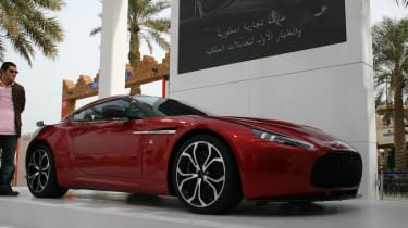 V12 Zagato shown in Kuwait