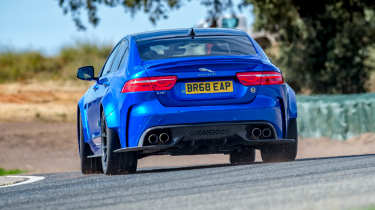Jaguar XE SV Project 8 rear
