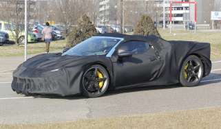 Ferrari 296 Pista spied front