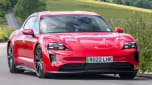Porsche Taycan GTS – front cornering