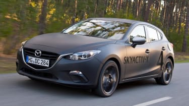 Mazda Skyactive X prototype - driving