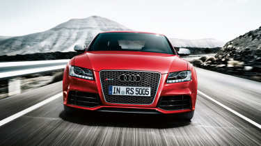 Audi RS5 front action