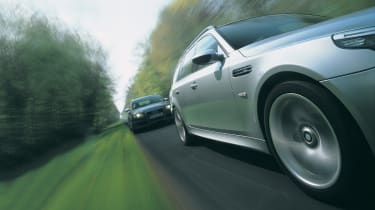 BMW M5 Touring and Audi RS4 Avant