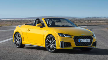 Audi TT facelift - side