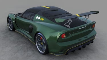 Lotus Exige 430 Cup Type 25 – rear quarter