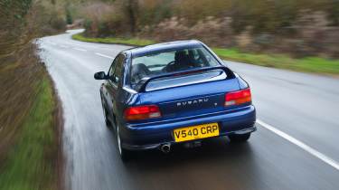 Subaru Impreza Turbo rear