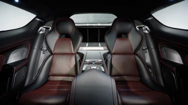 New Aston Martin Rapide S rear seats