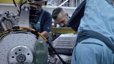 BMW i8 Spyder - factory tease