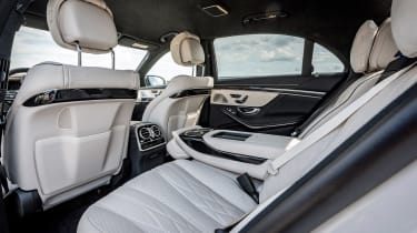 Mercedes S-class - rear seats