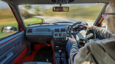 Peugeot 205 GTI Tolman Edition - driving shot