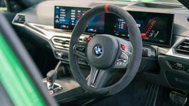 BMW M3 CS – steering wheel