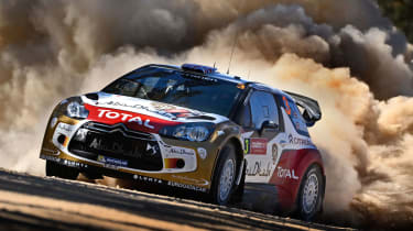 Chris Meeke gets Citroen WRC drive