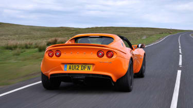 2012 Lotus Elise S orange