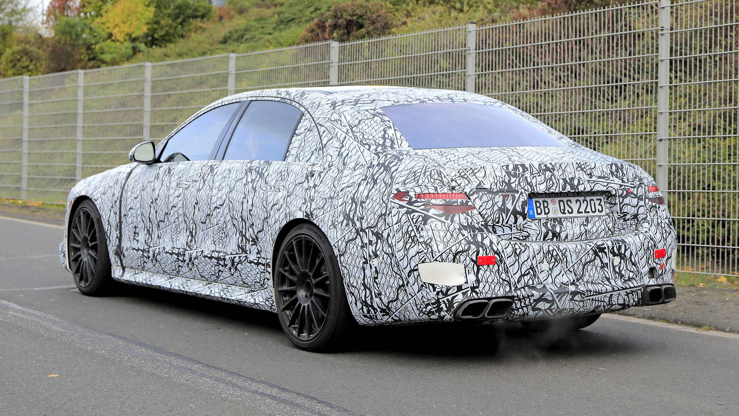 21 Mercedes Amg S Class Spied Pictures Evo